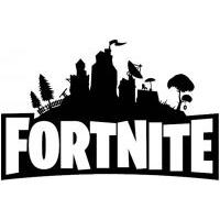 Fortnite 02 matrica több színben, és méretben